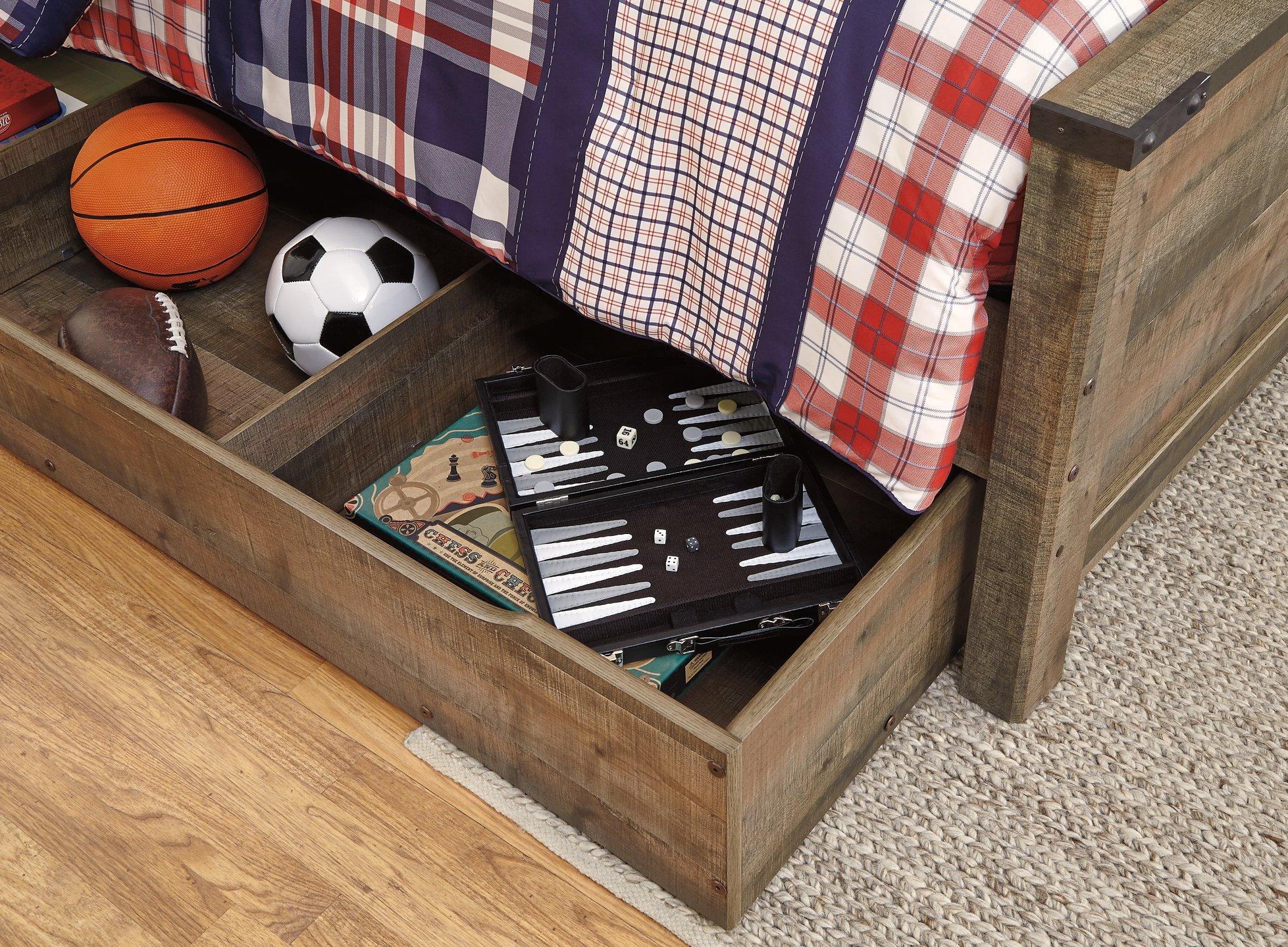 Trinell Bed with Storage - Furniture & Design Outlet (Kalamazoo,MI)