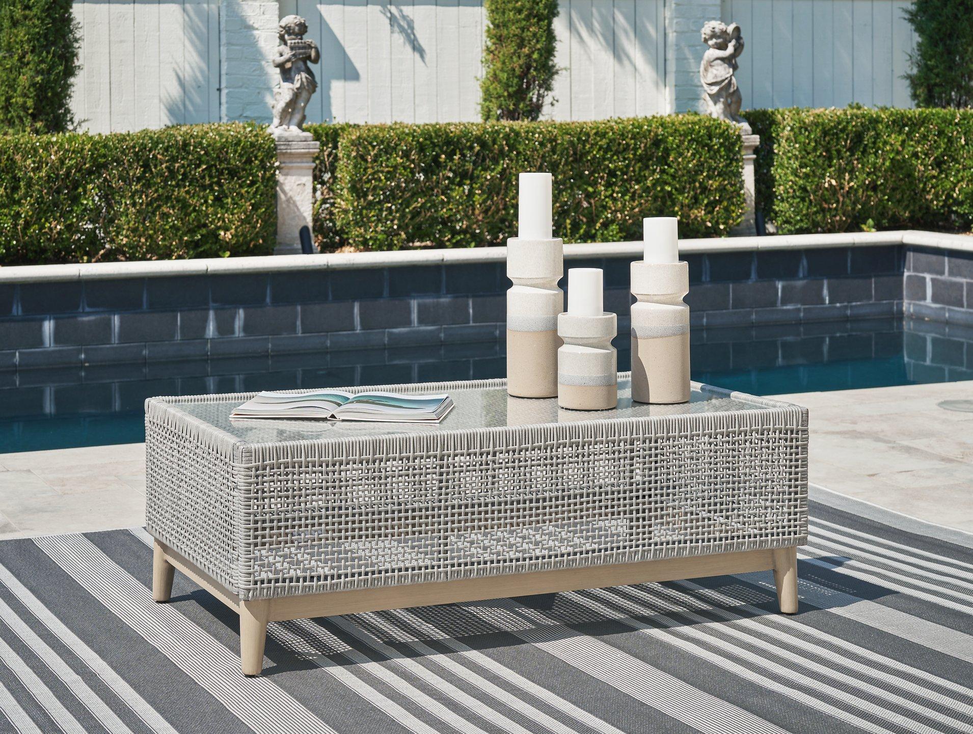 Seton Creek Outdoor Upholstery Set - Furniture & Design Outlet (Kalamazoo,MI)