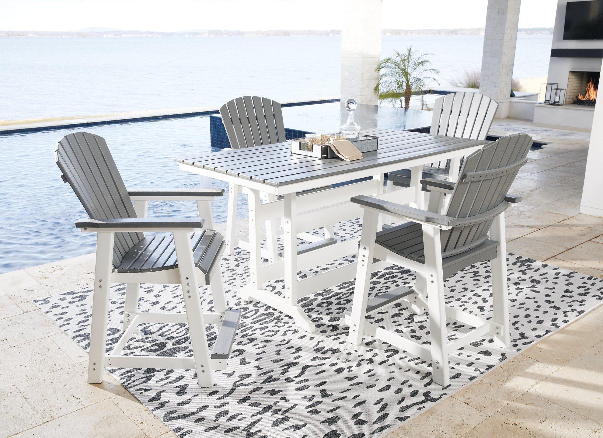Transville Outdoor Dining Set - Furniture & Design Outlet (Kalamazoo,MI)