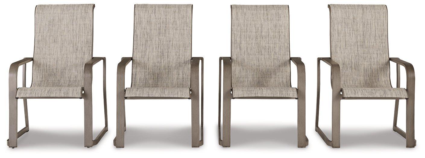 Beach Front Sling Arm Chair (Set of 4) - Furniture & Design Outlet (Kalamazoo,MI)