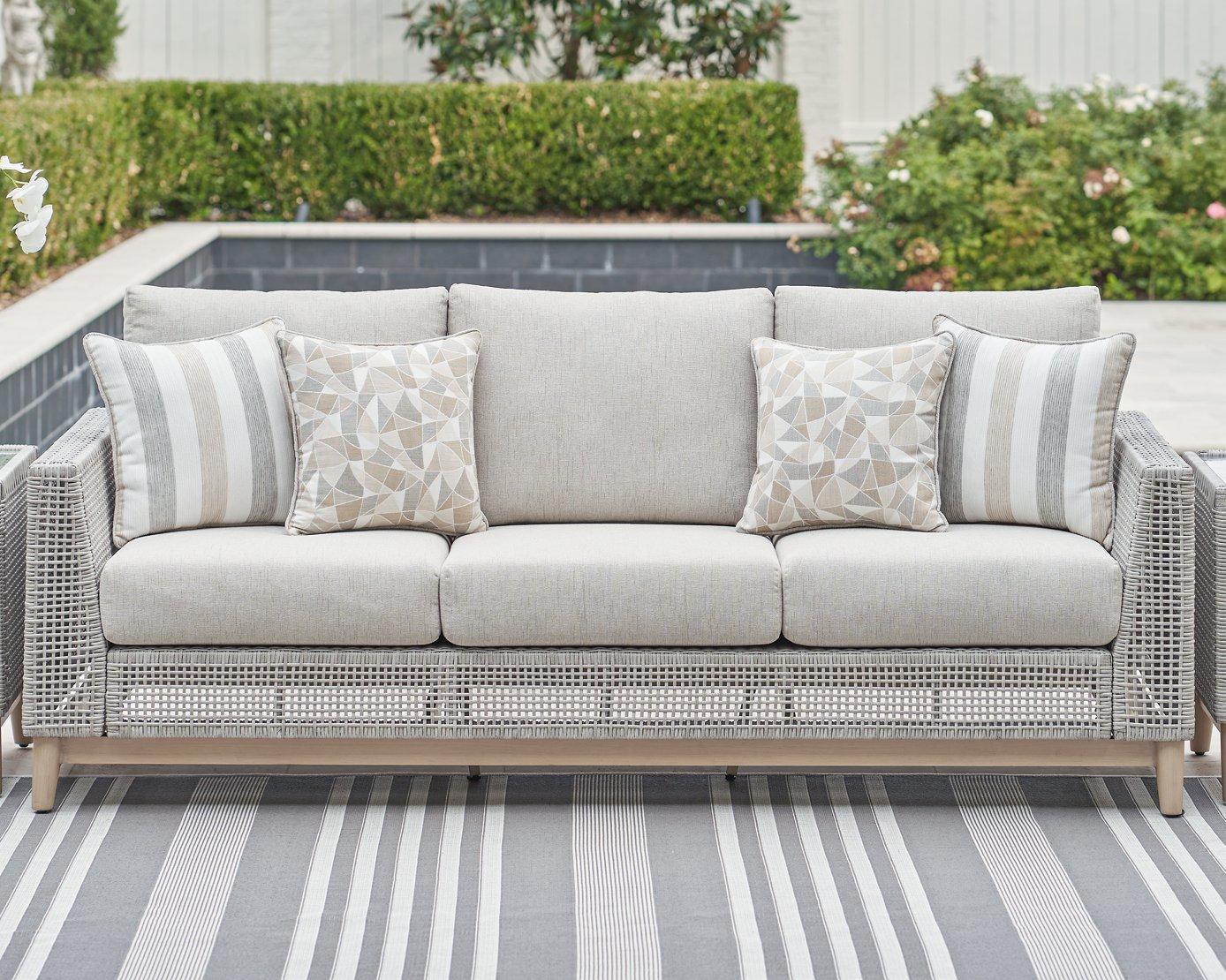 Seton Creek Outdoor Upholstery Set - Furniture & Design Outlet (Kalamazoo,MI)