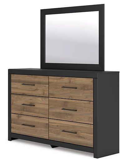 Vertani Dresser and Mirror - Furniture & Design Outlet (Kalamazoo,MI)