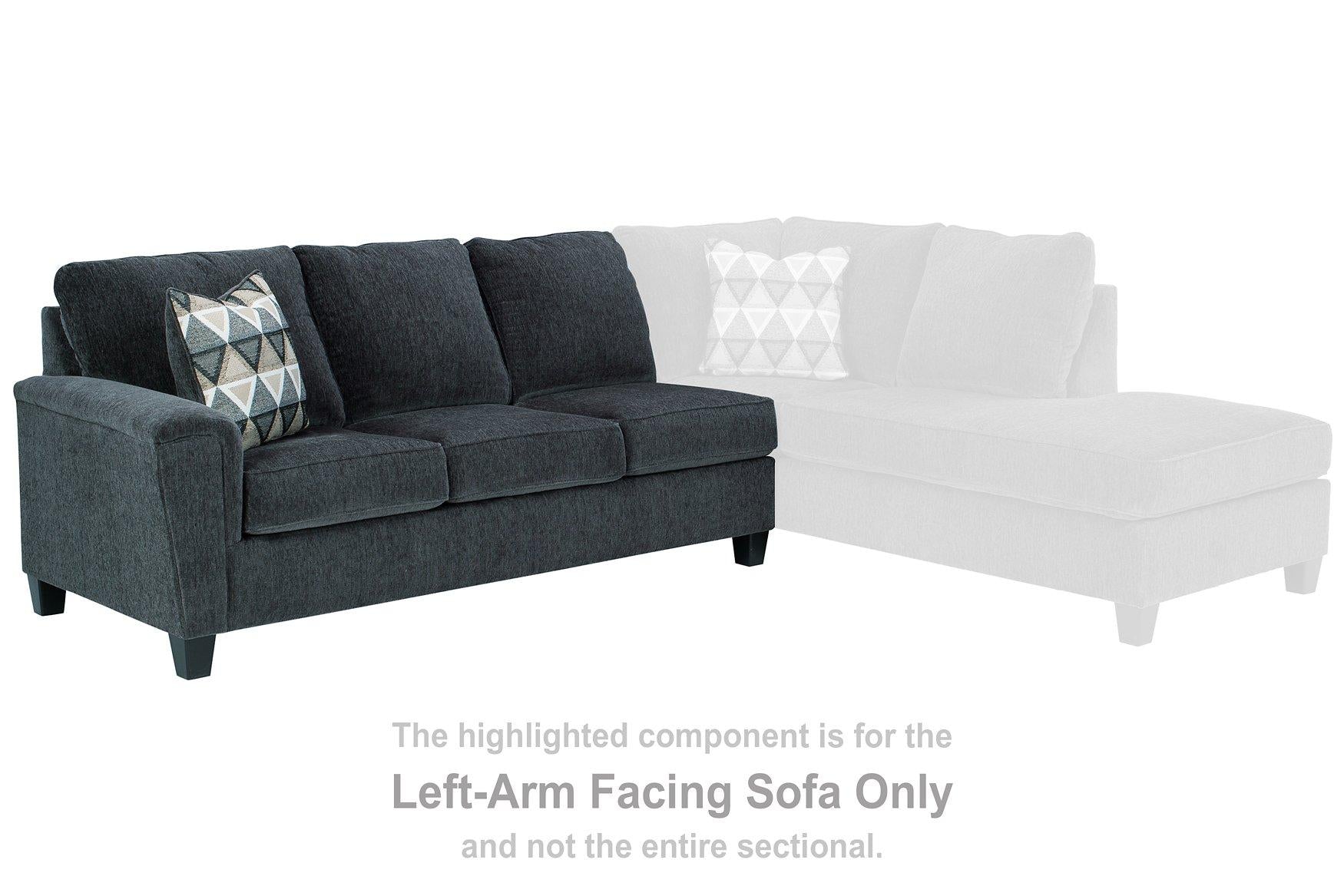 Abinger 2-Piece Sectional with Chaise - Furniture & Design Outlet (Kalamazoo,MI)