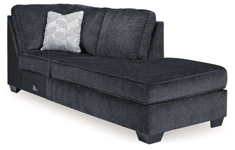 Altari 2-Piece Sleeper Sectional with Chaise - Furniture & Design Outlet (Kalamazoo,MI)