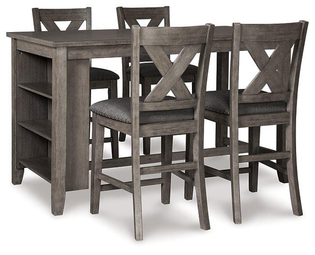 Caitbrook Counter Height Dining Set - Furniture & Design Outlet (Kalamazoo,MI)