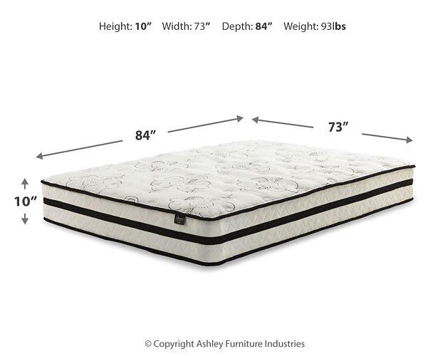 Chime 10 Inch Hybrid Mattress Package - Furniture & Design Outlet (Kalamazoo,MI)