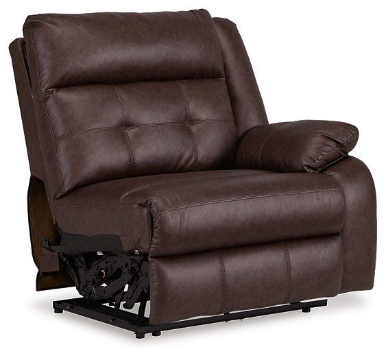 Punch Up Power Reclining Sectional Loveseat with Console - Furniture & Design Outlet (Kalamazoo,MI)