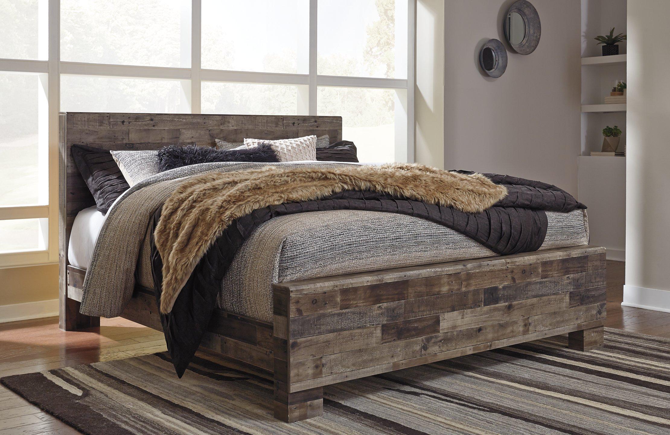 Derekson Bed with 2 Side Storage - Furniture & Design Outlet (Kalamazoo,MI)