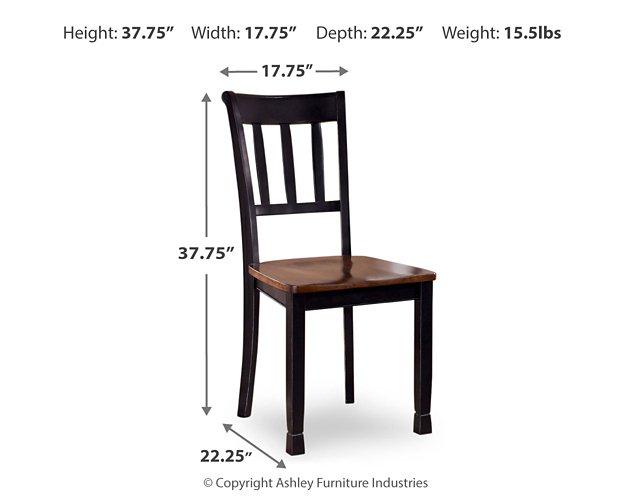 Owingsville Dining Chair Set - Furniture & Design Outlet (Kalamazoo,MI)
