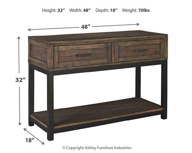 Johurst Sofa/Console Table - Furniture & Design Outlet (Kalamazoo,MI)