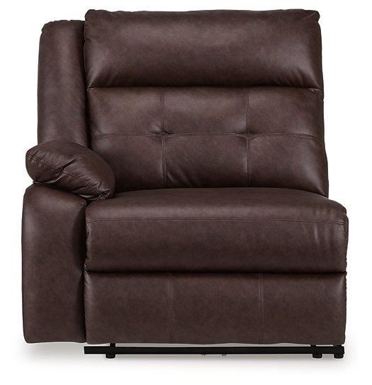 Punch Up Power Reclining Sectional Loveseat with Console - Furniture & Design Outlet (Kalamazoo,MI)