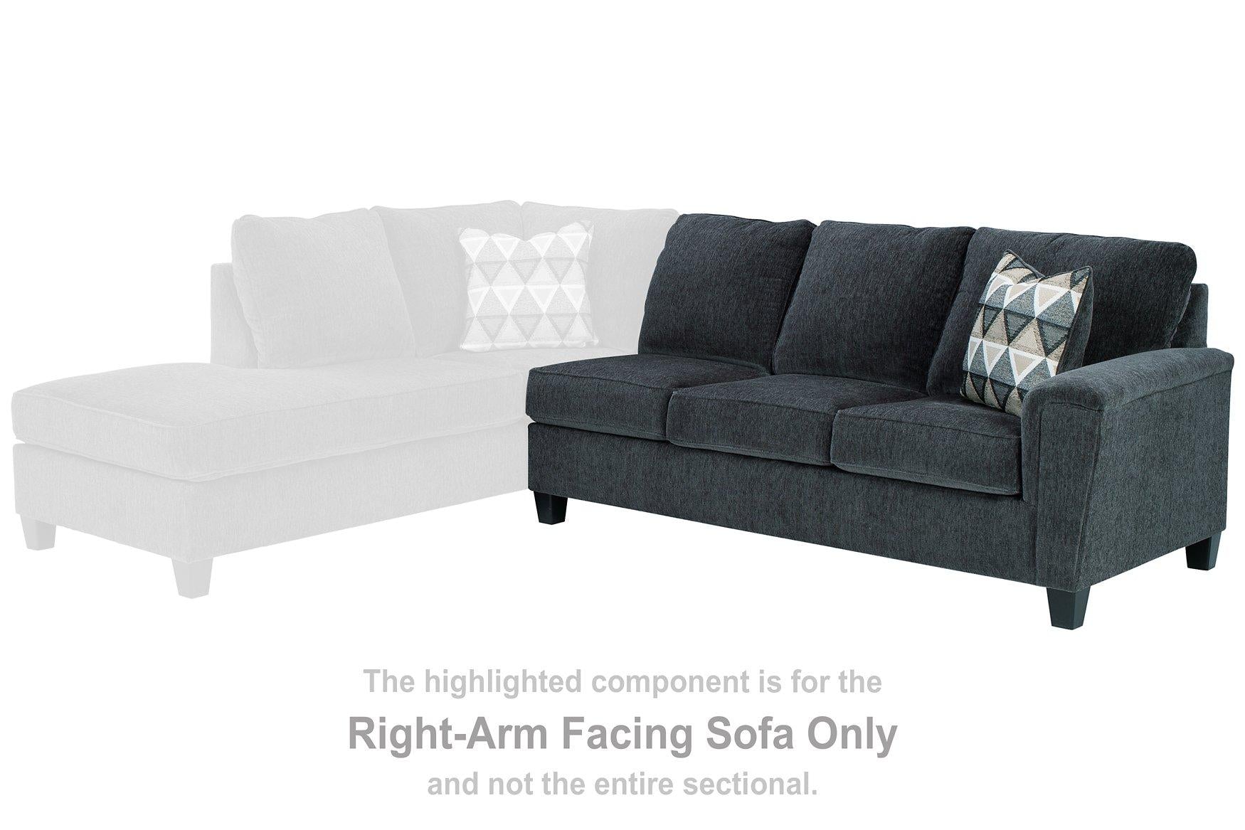 Abinger 2-Piece Sectional with Chaise - Furniture & Design Outlet (Kalamazoo,MI)