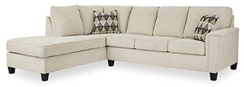 Abinger 2-Piece Sectional with Chaise - Furniture & Design Outlet (Kalamazoo,MI)