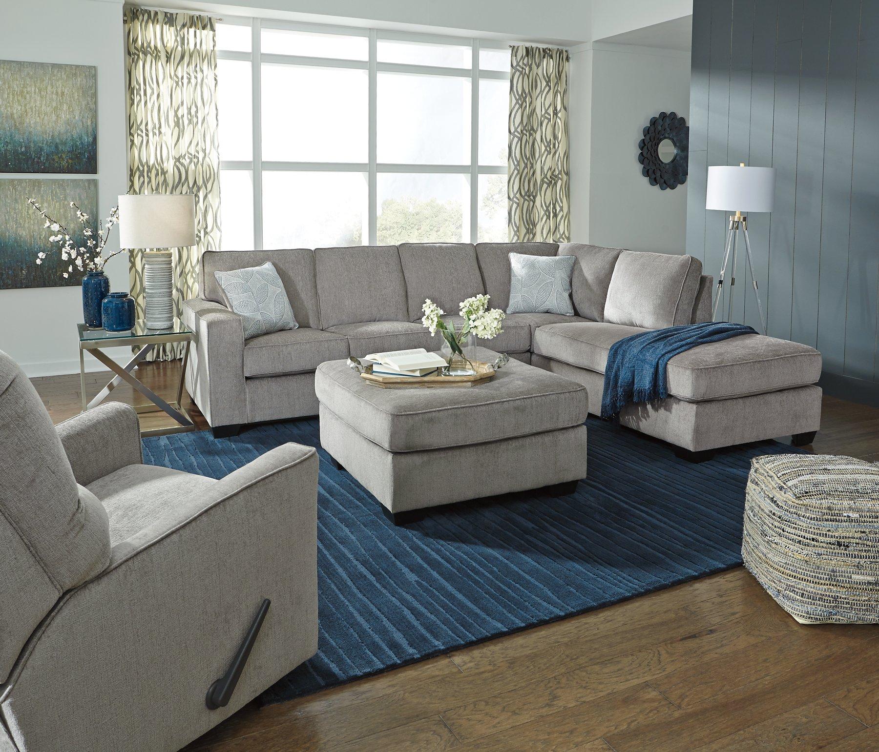 Altari 2-Piece Sleeper Sectional with Chaise - Furniture & Design Outlet (Kalamazoo,MI)