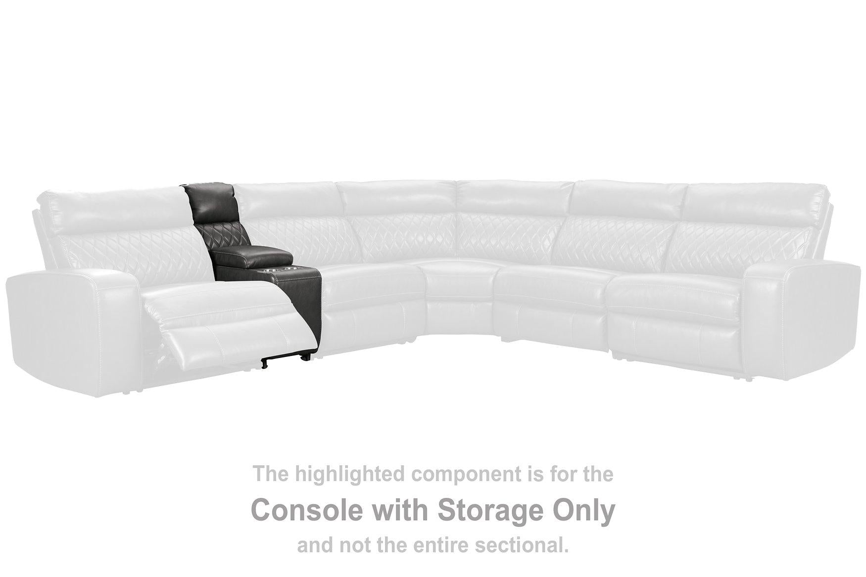 Samperstone Power Reclining Sectional - Furniture & Design Outlet (Kalamazoo,MI)