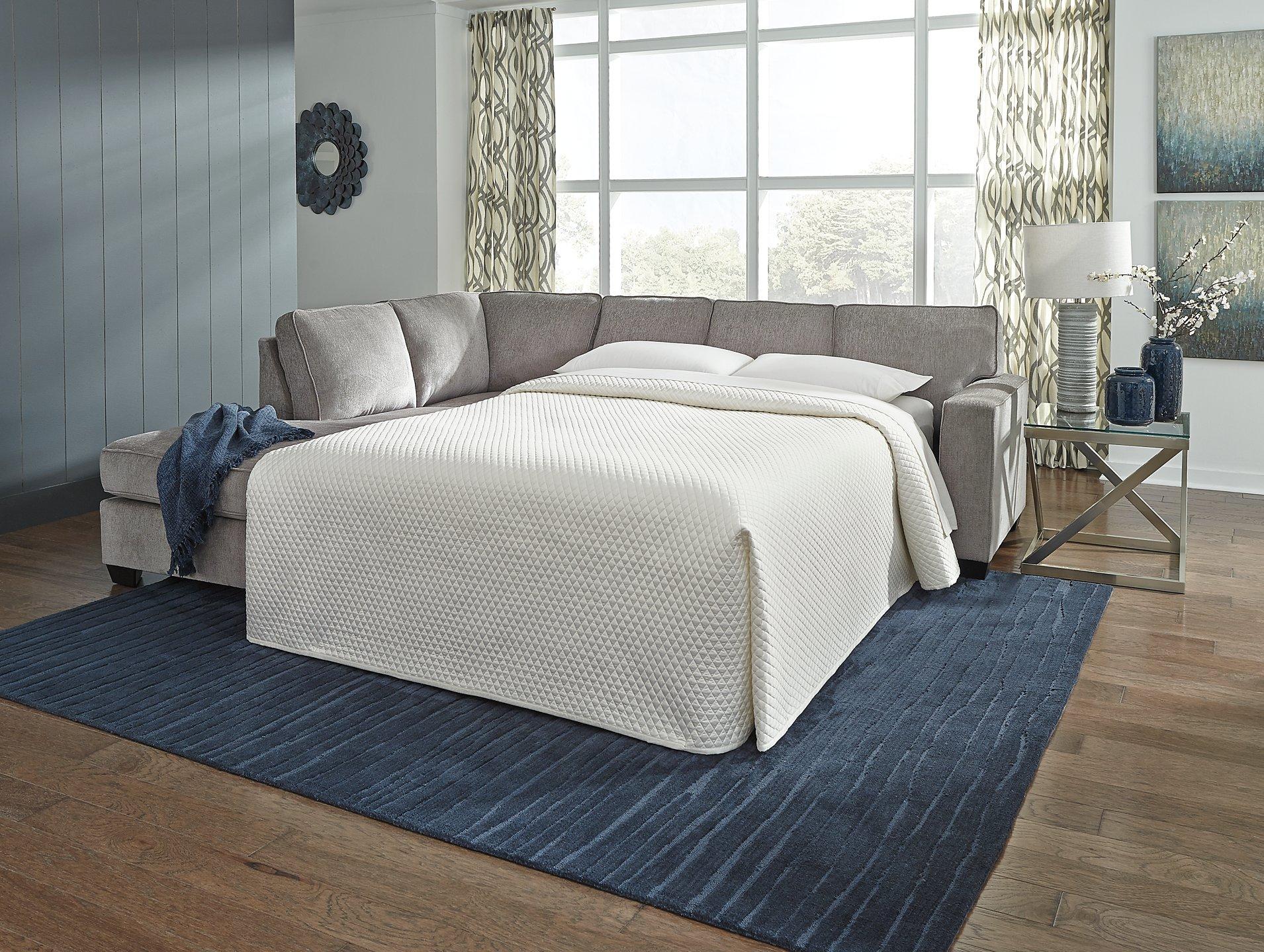 Altari 2-Piece Sleeper Sectional with Chaise - Furniture & Design Outlet (Kalamazoo,MI)