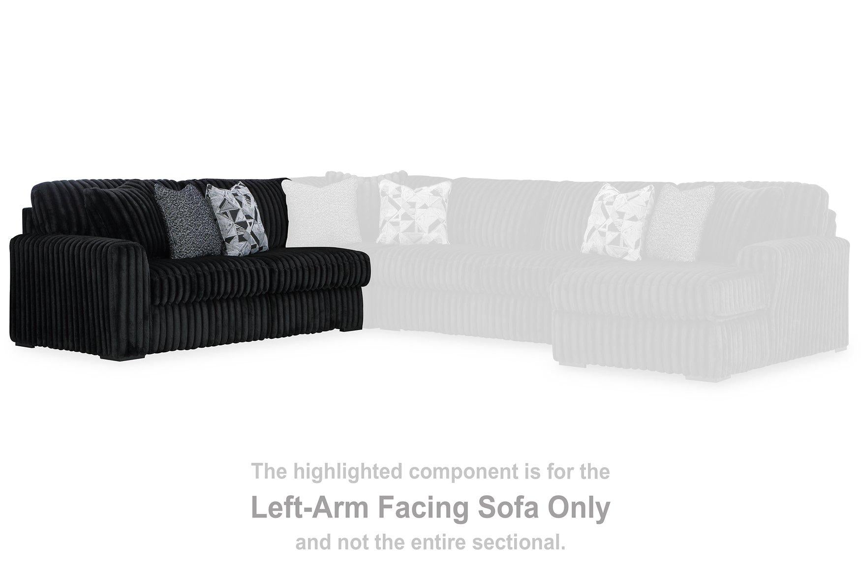 Midnight-Madness Sectional Sofa with Chaise - Furniture & Design Outlet (Kalamazoo,MI)