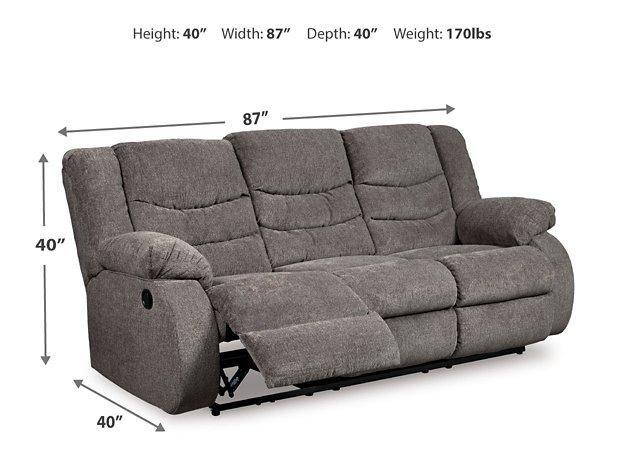 Tulen Reclining Sofa - Furniture & Design Outlet (Kalamazoo,MI)