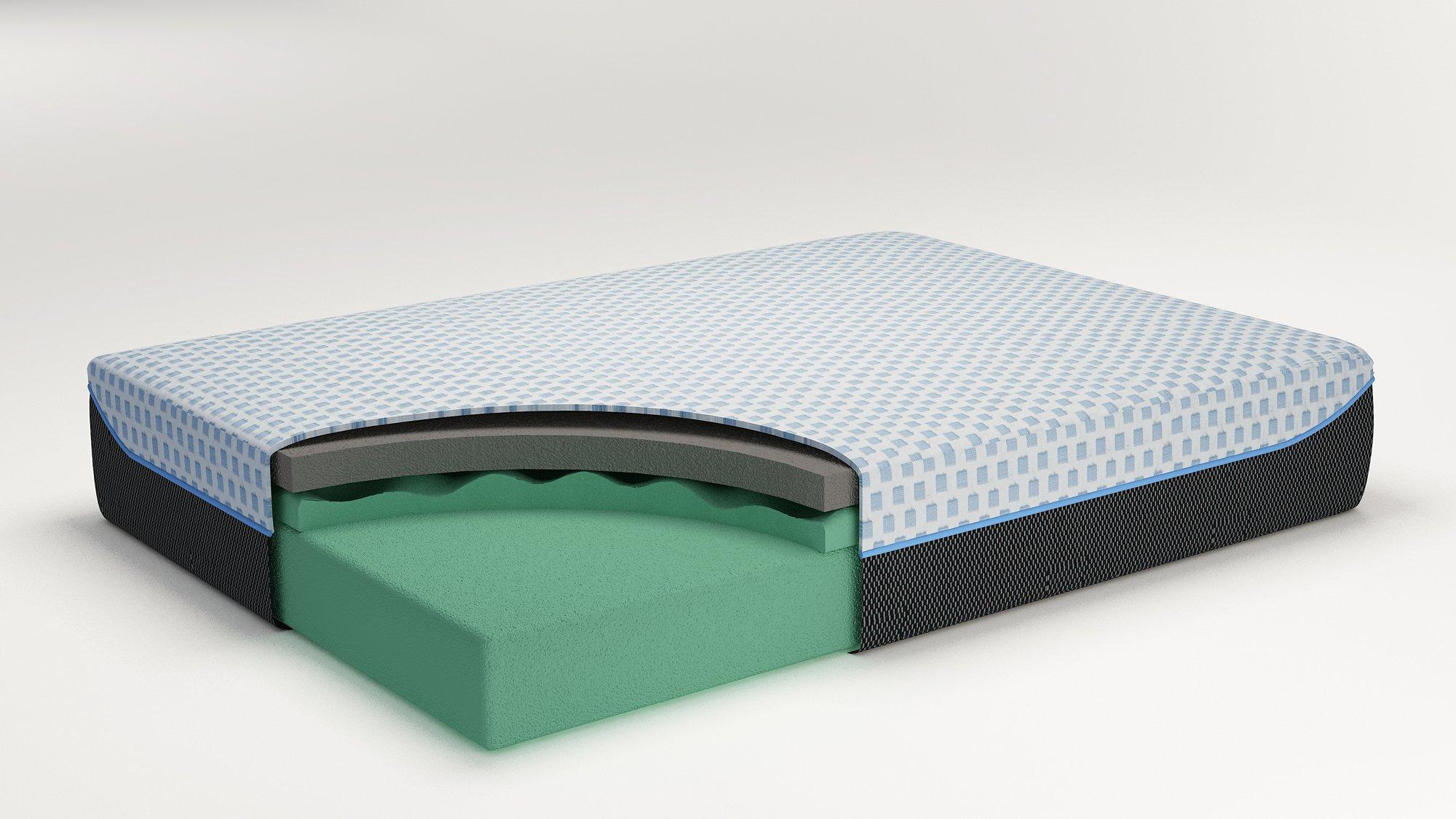 14 Inch Chime Elite King Memory Foam Mattress in a Box - Furniture & Design Outlet (Kalamazoo,MI)
