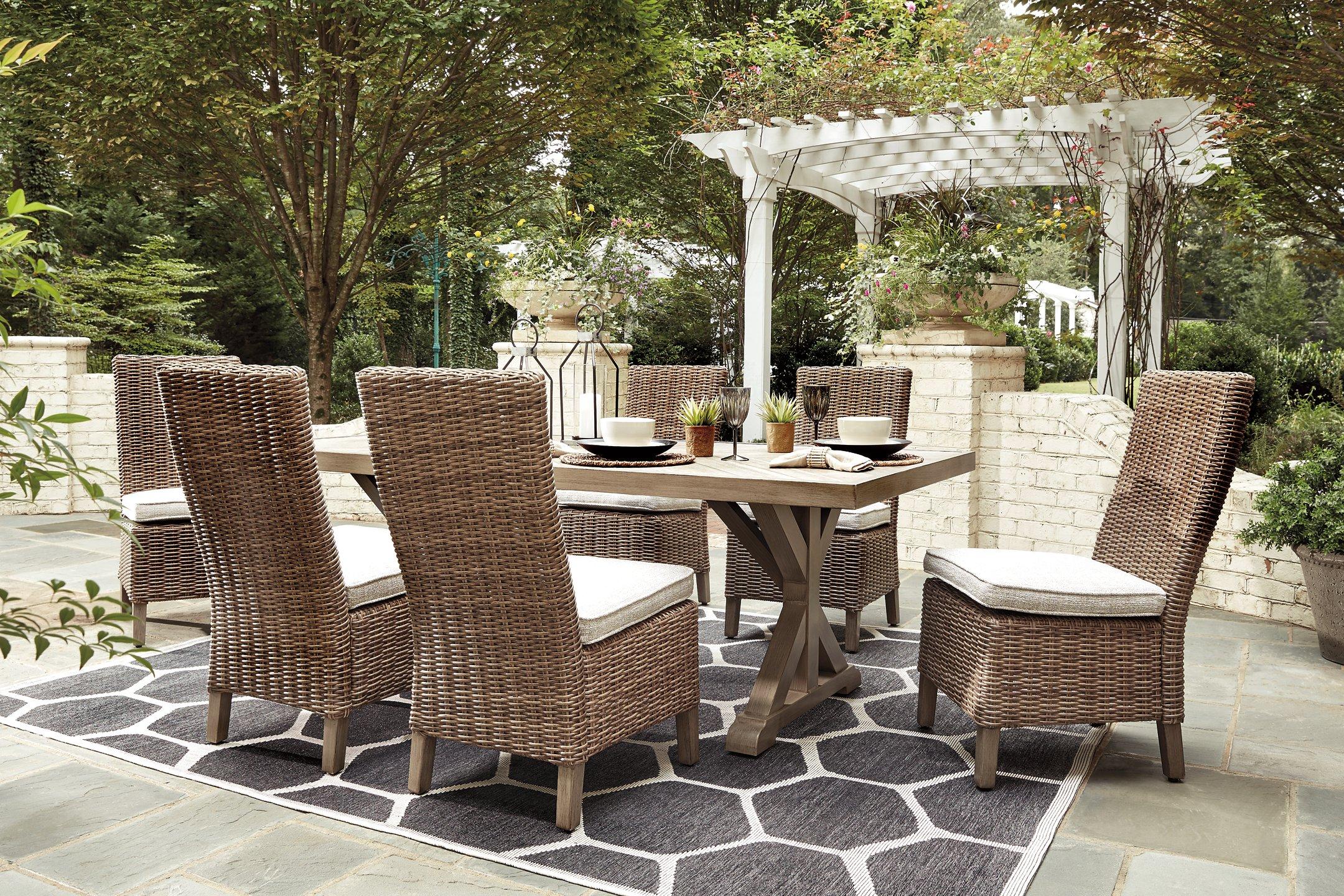Beachcroft Outdoor Dining Set - Furniture & Design Outlet (Kalamazoo,MI)