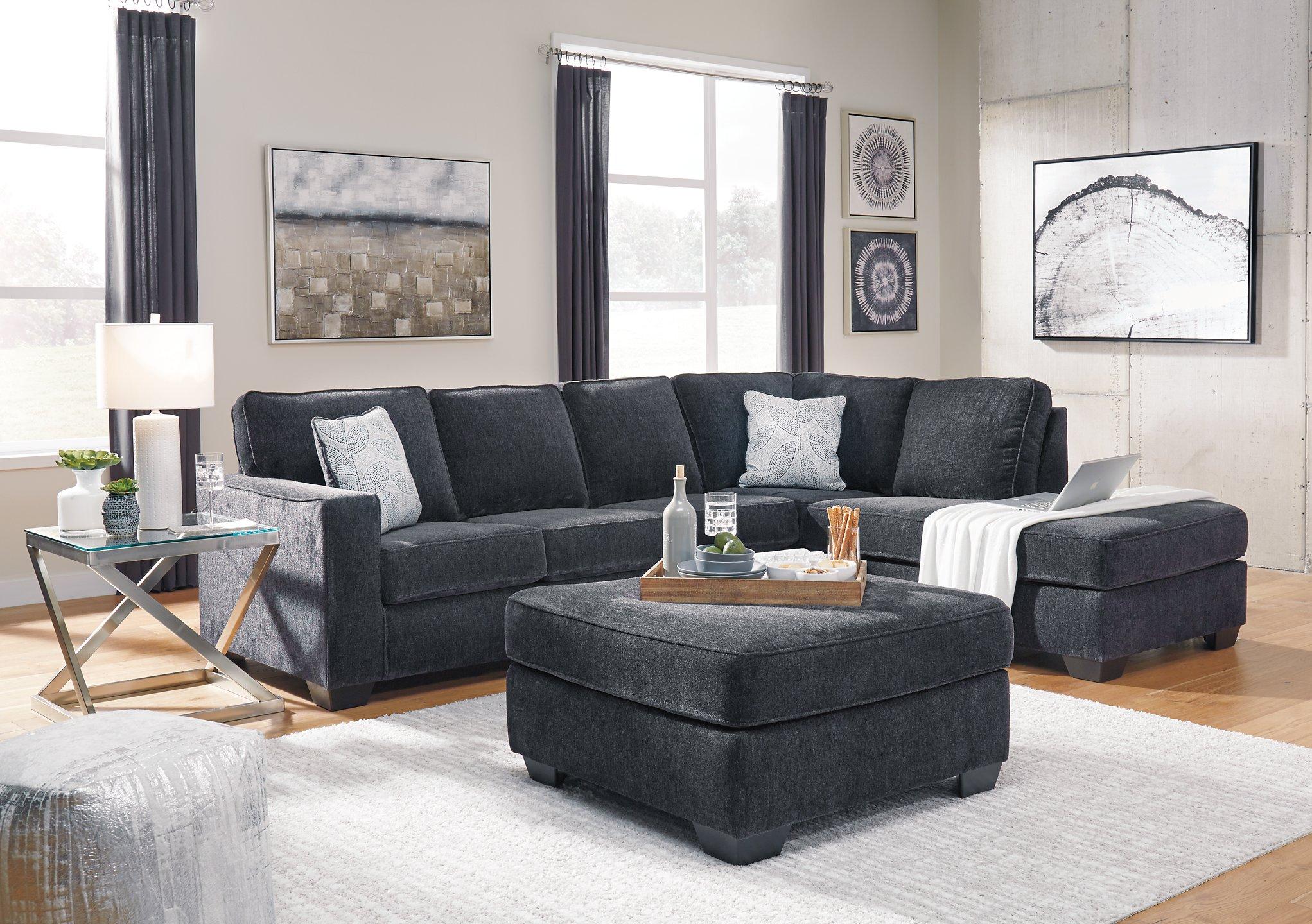 Altari 2-Piece Sleeper Sectional with Chaise - Furniture & Design Outlet (Kalamazoo,MI)
