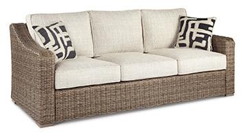 Beachcroft Outdoor Sofa, Lounge Chairs and Fire Pit - Furniture & Design Outlet (Kalamazoo,MI)