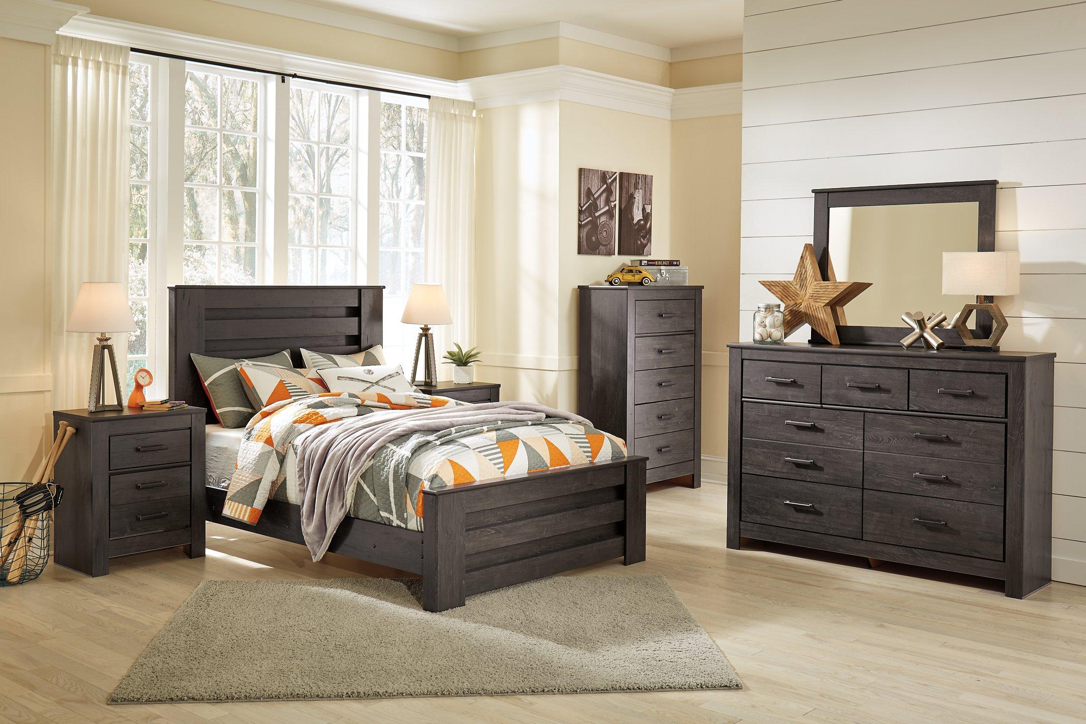 Brinxton Dresser and Mirror - Furniture & Design Outlet (Kalamazoo,MI)
