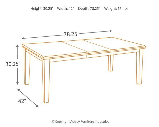 Haddigan Dining Set - Furniture & Design Outlet (Kalamazoo,MI)