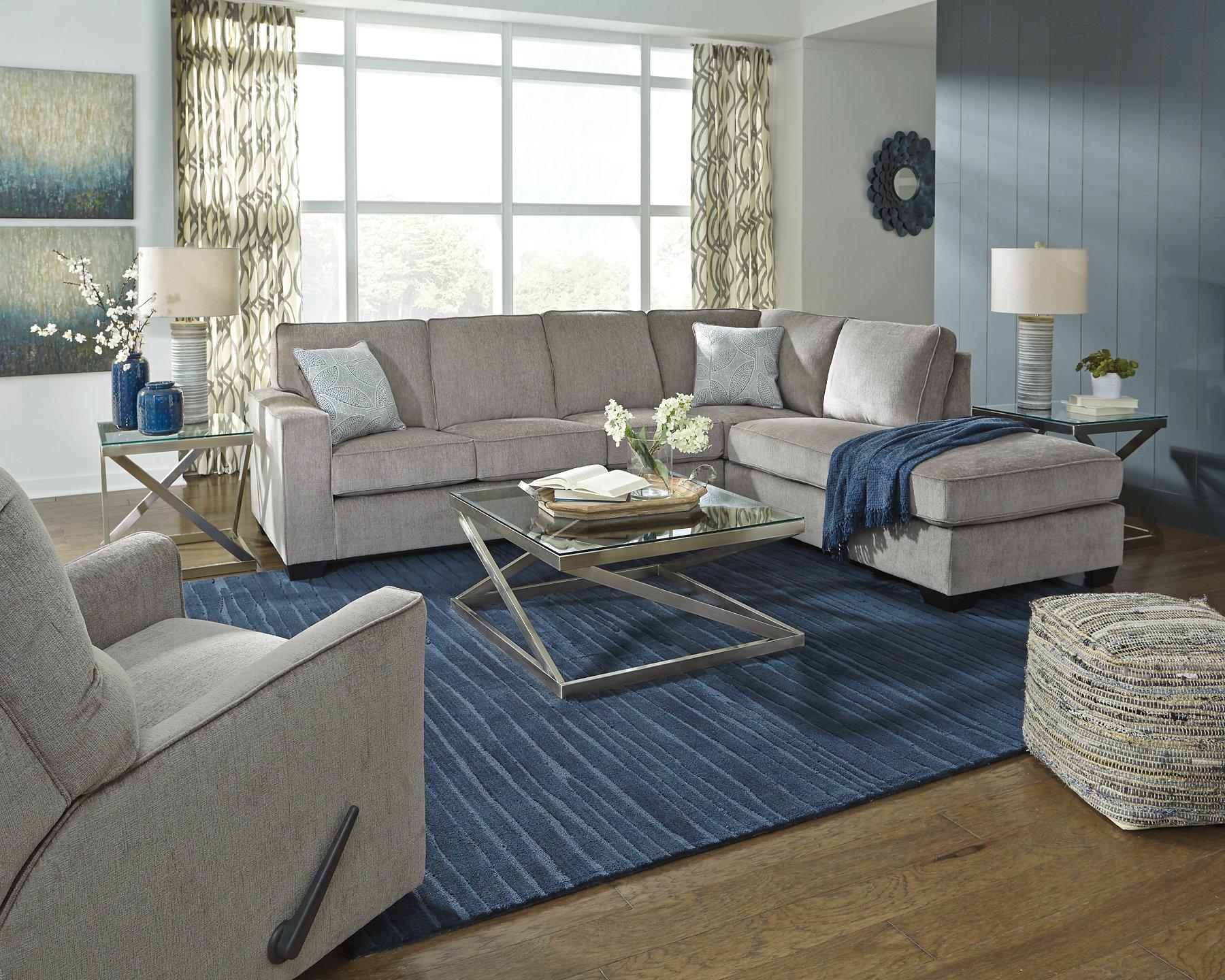 Altari 2-Piece Sleeper Sectional with Chaise - Furniture & Design Outlet (Kalamazoo,MI)