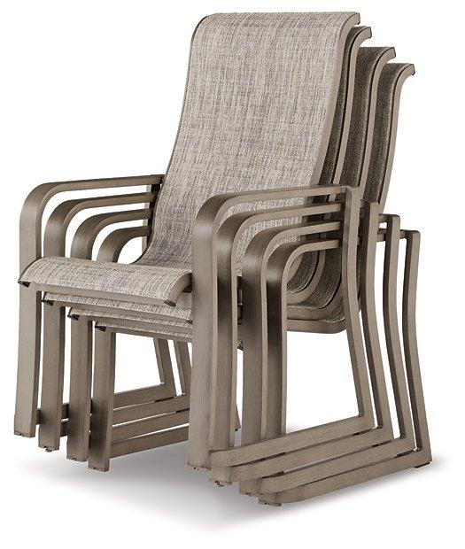 Beach Front Sling Arm Chair (Set of 4) - Furniture & Design Outlet (Kalamazoo,MI)