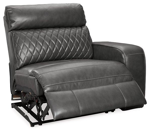 Samperstone Power Reclining Sectional - Furniture & Design Outlet (Kalamazoo,MI)