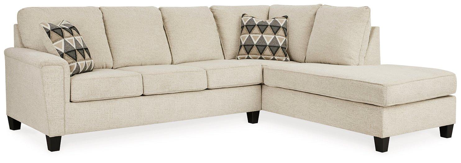 Abinger 2-Piece Sectional with Chaise - Furniture & Design Outlet (Kalamazoo,MI)