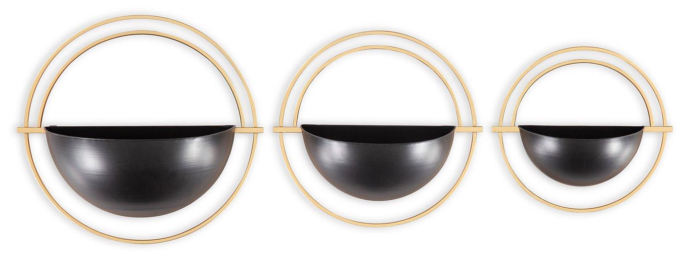 Tobins Wall Planter (Set of 3) - Furniture & Design Outlet (Kalamazoo,MI)