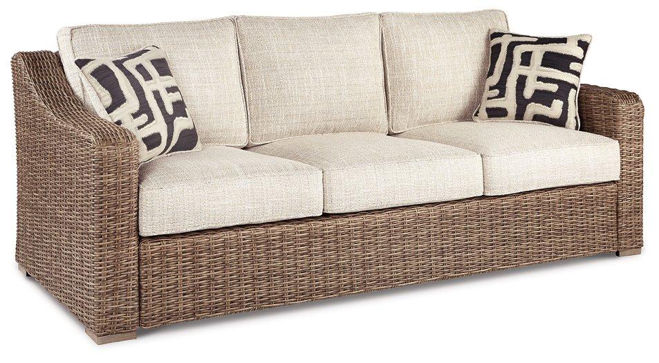 Beachcroft Outdoor Sofa, Lounge Chairs and Fire Pit - Furniture & Design Outlet (Kalamazoo,MI)