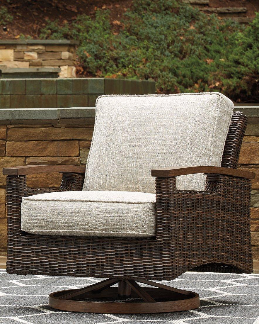 Paradise Trail Swivel Lounge Chair (Set of 2) - Furniture & Design Outlet (Kalamazoo,MI)
