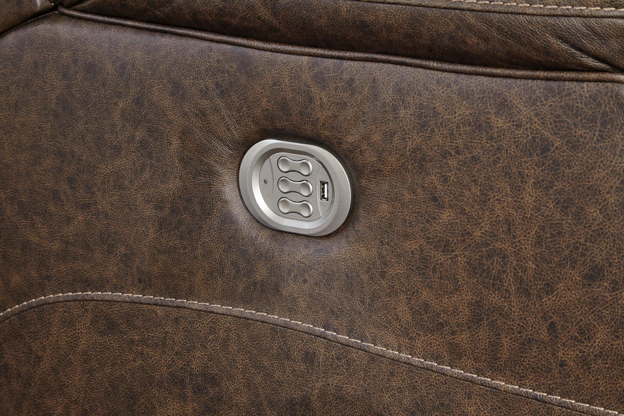 Wurstrow Power Reclining Loveseat - Furniture & Design Outlet (Kalamazoo,MI)