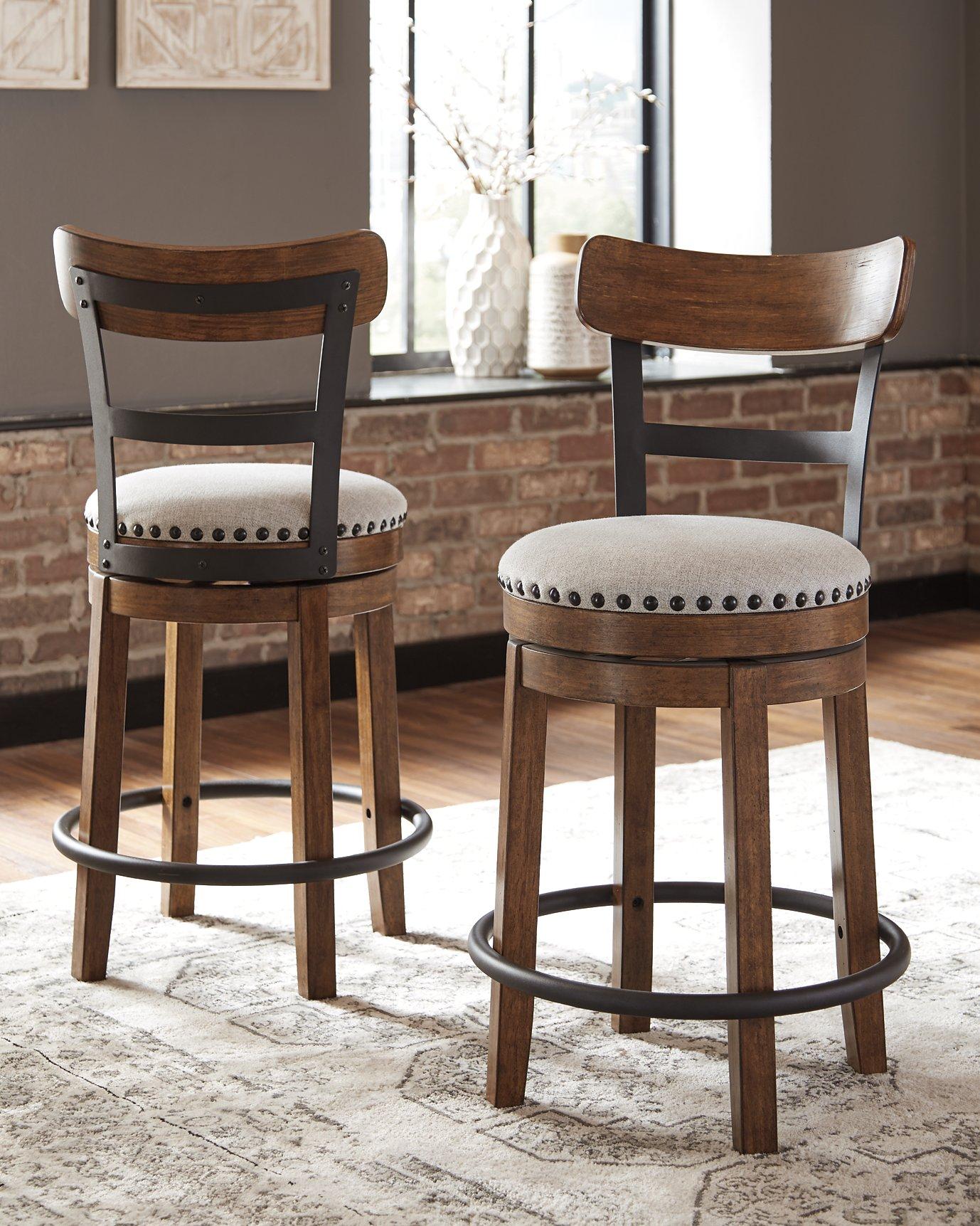 Valebeck Counter Height Bar Stool - Furniture & Design Outlet (Kalamazoo,MI)