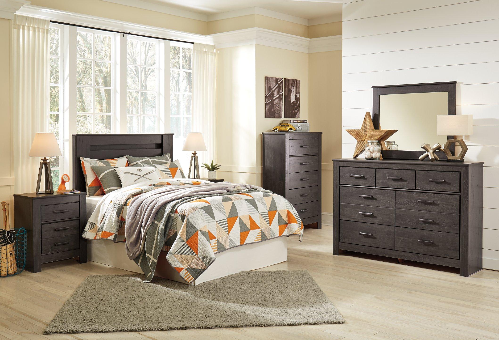 Brinxton Dresser and Mirror - Furniture & Design Outlet (Kalamazoo,MI)