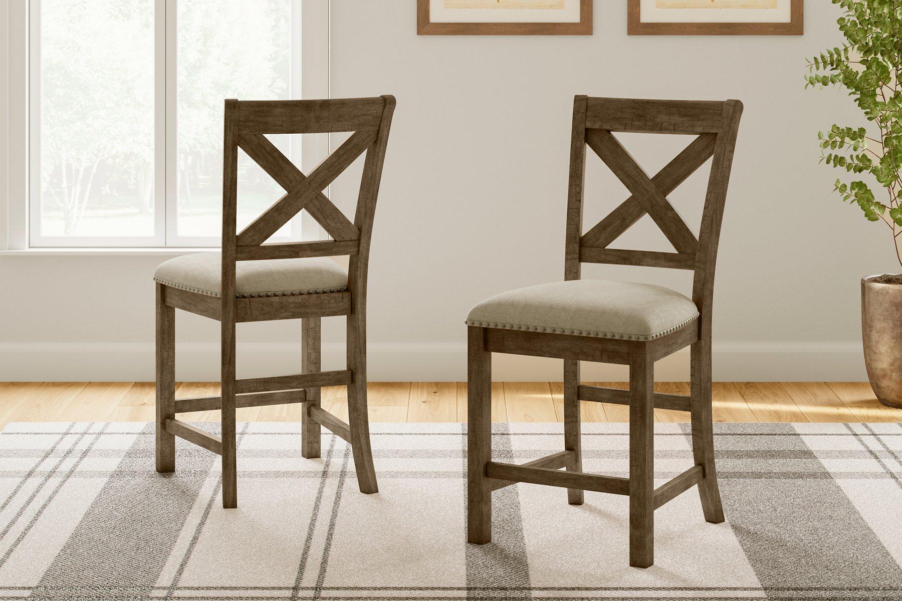 Moriville Counter Height Dining Set - Furniture & Design Outlet (Kalamazoo,MI)