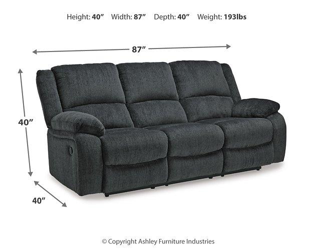 Draycoll Reclining Sofa - Furniture & Design Outlet (Kalamazoo,MI)