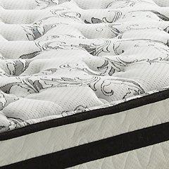 8 Inch Chime Innerspring Mattress Set - Furniture & Design Outlet (Kalamazoo,MI)