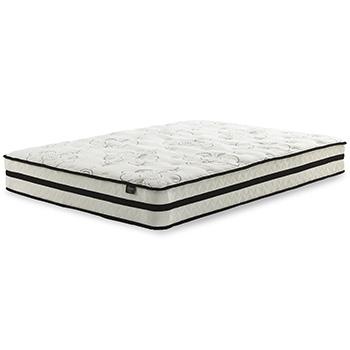Chime 10 Inch Hybrid 2-Piece Mattress Set with Better Than A Boxspring - Furniture & Design Outlet (Kalamazoo,MI)