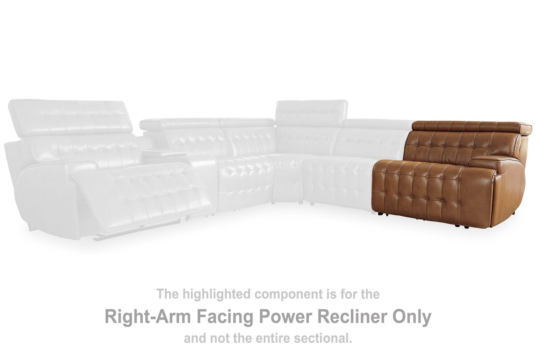 Temmpton Power Reclining Sectional - Furniture & Design Outlet (Kalamazoo,MI)