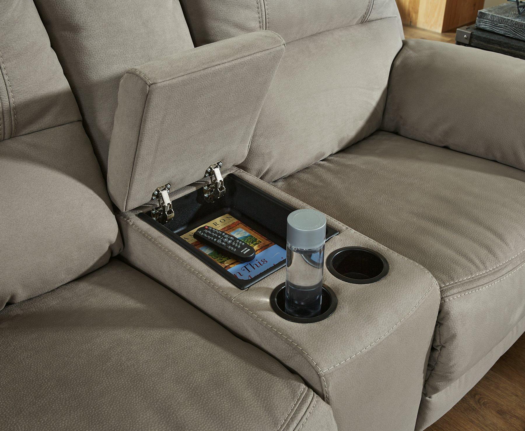 Next-Gen Gaucho Reclining Loveseat with Console - Furniture & Design Outlet (Kalamazoo,MI)