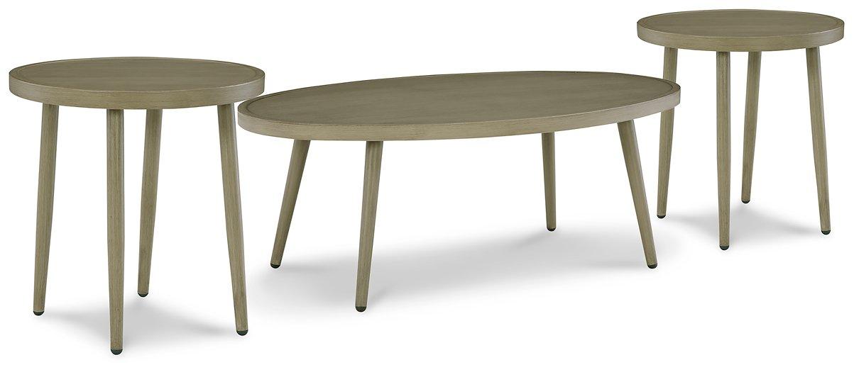 Swiss Valley Outdoor Occasional Table Set - Furniture & Design Outlet (Kalamazoo,MI)