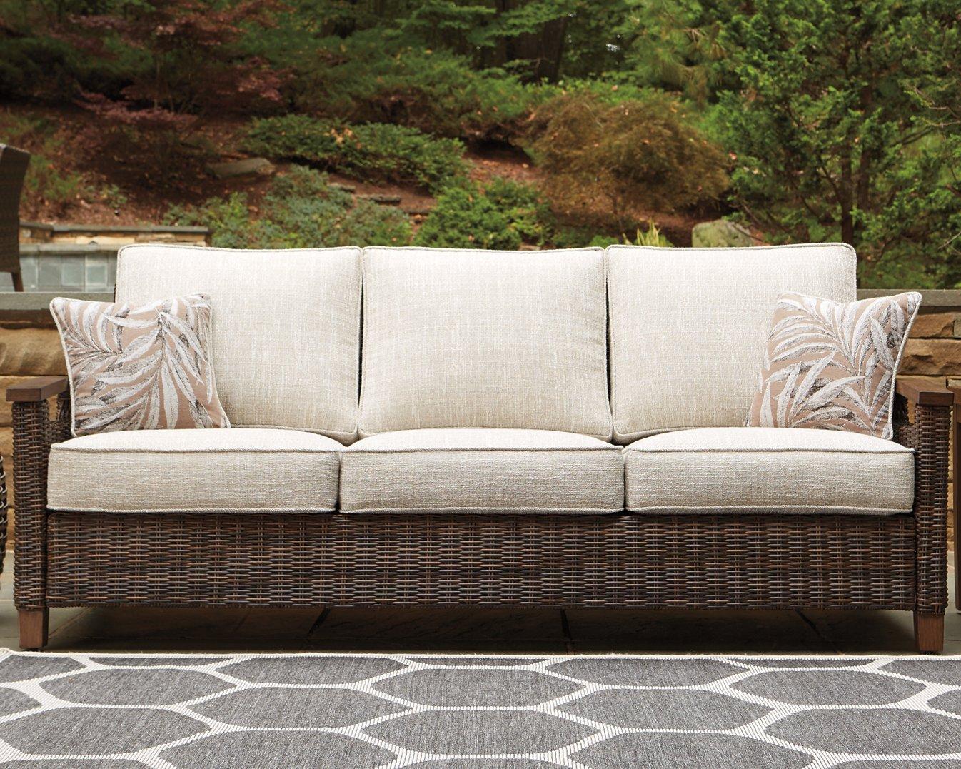 Paradise Trail Outdoor Sofa, Lounge Chairs and Fire Pit Table - Furniture & Design Outlet (Kalamazoo,MI)