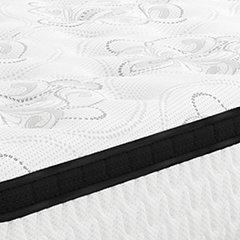 Chime 12 Inch Hybrid Mattress Package - Furniture & Design Outlet (Kalamazoo,MI)