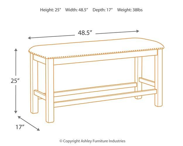 Moriville Counter Height Dining Set - Furniture & Design Outlet (Kalamazoo,MI)