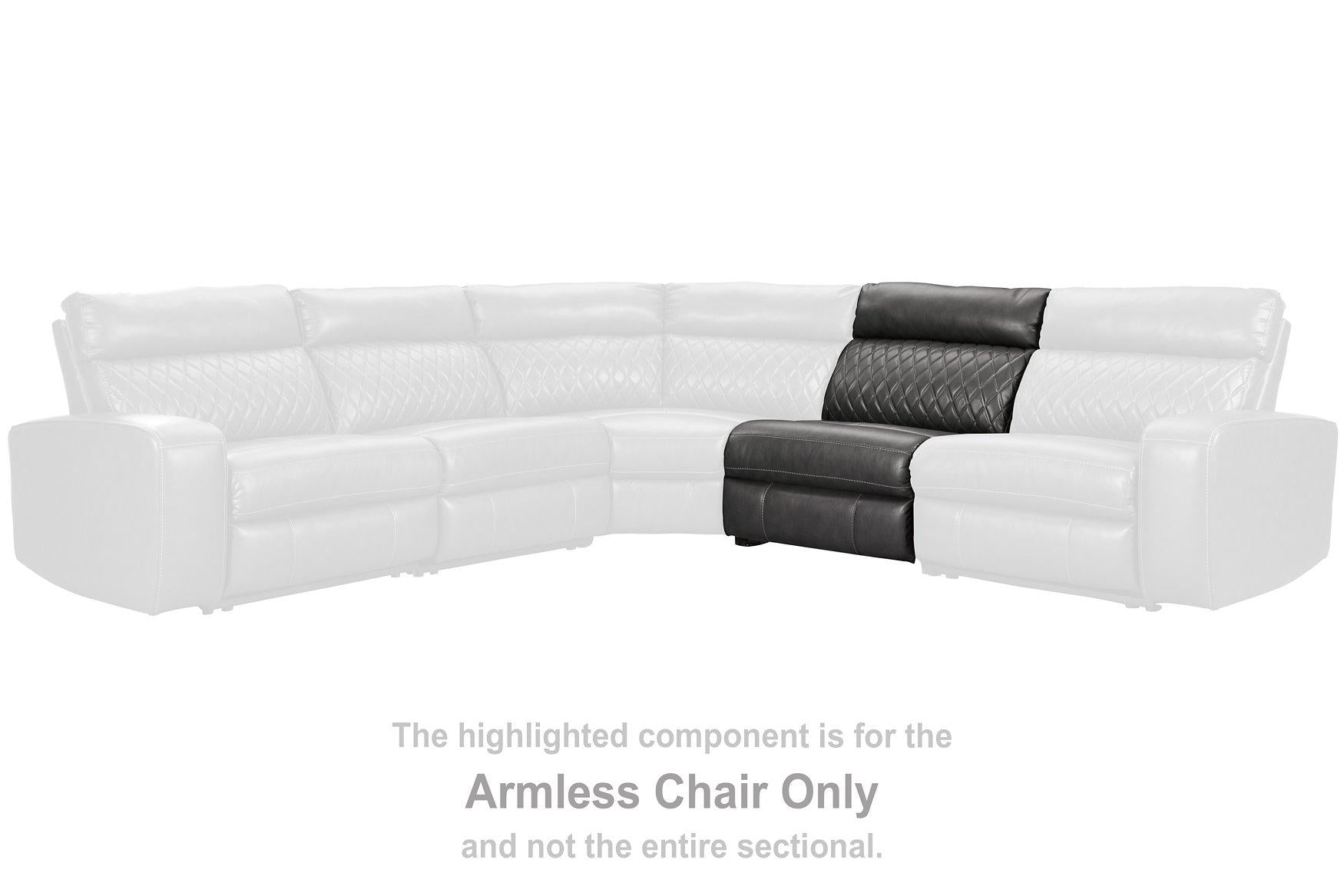Samperstone Power Reclining Sectional - Furniture & Design Outlet (Kalamazoo,MI)
