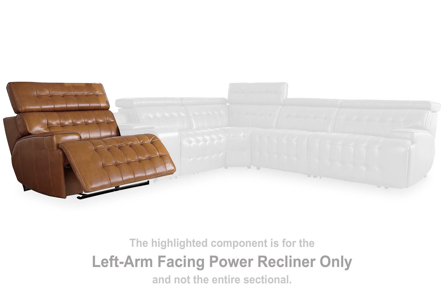 Temmpton Power Reclining Sectional - Furniture & Design Outlet (Kalamazoo,MI)